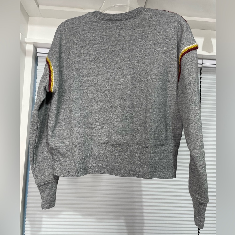 Embroidered Trim Sweatshirt - Picture 4 of 5